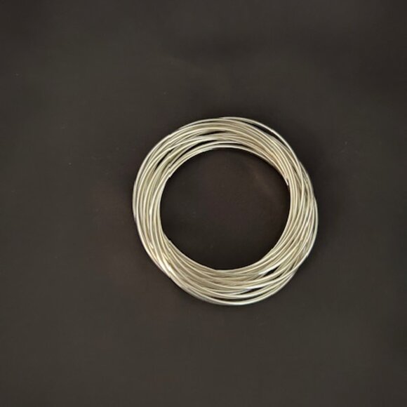 Sterling Silver Bangle Bracelet by Silpada Designs - Picture 2 of 3